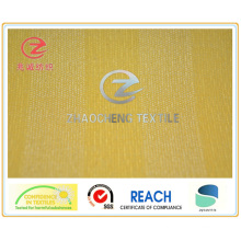 21W N/P Spacer Bar Corduroy Bonded Fabric Yellow Color (ZCCF025)